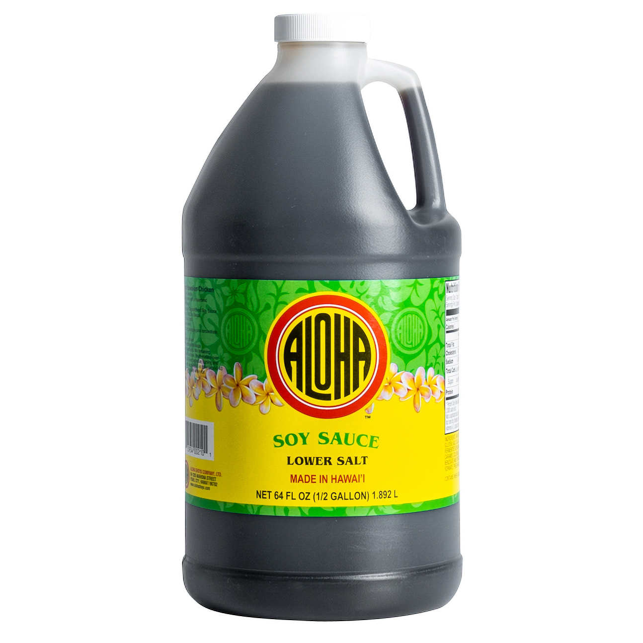 Aloha Shoyu Hawaiian Soy Sauce Lower Salt