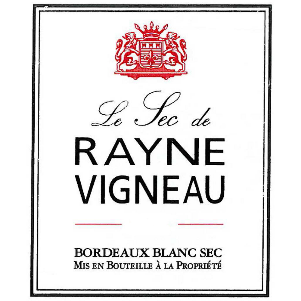 Le Sec De Rayne Vigneau Sauvignon