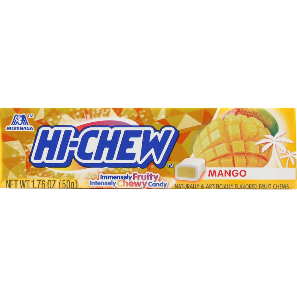 Hi-Chew Fruit Chews Mango Chewy Candy 50g