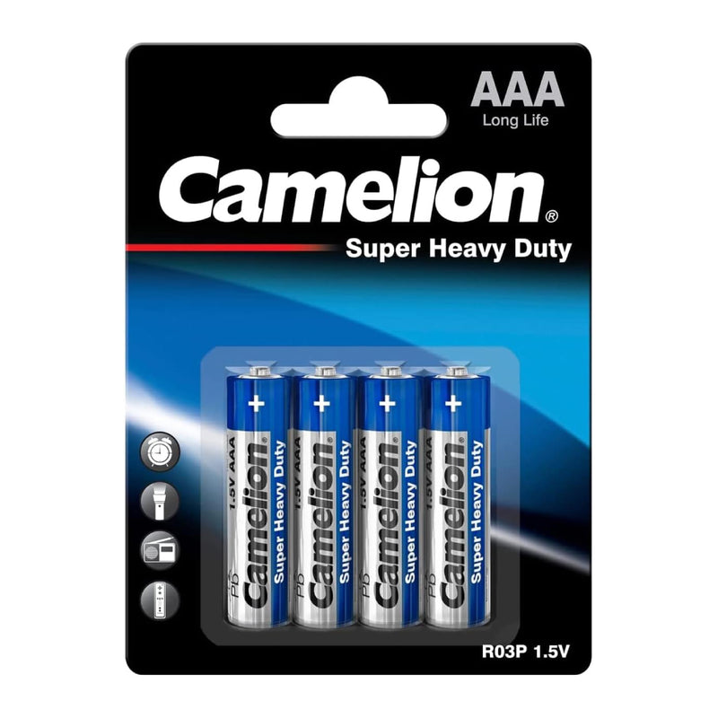Camelion 6PK 4pc Super Heavy Duty AAA