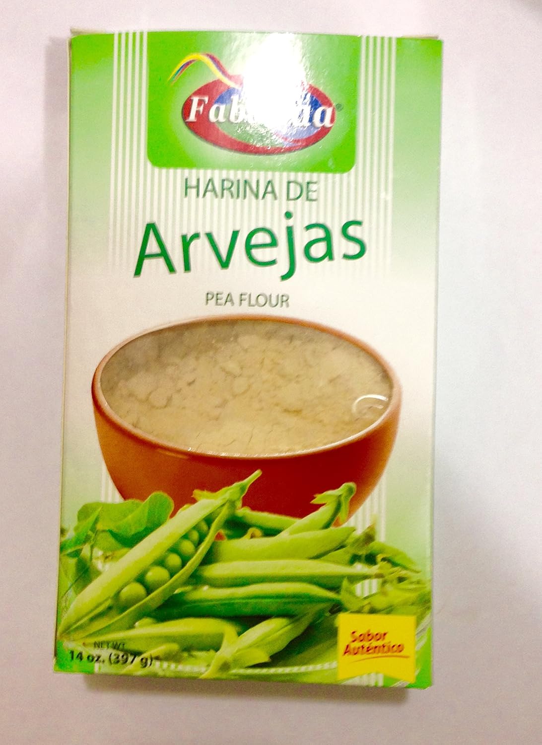 Fabisaa Pea Flour Arina De Arberja Authentic Flavor 14oz