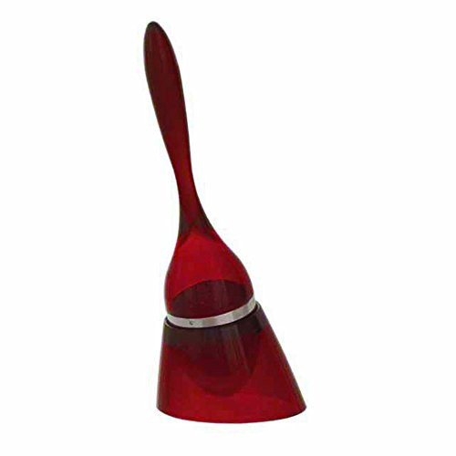 Tovolo Stand-Up Tea Infuser, Easy Tea Insertion And Removal, Dishwasher Safe, Red