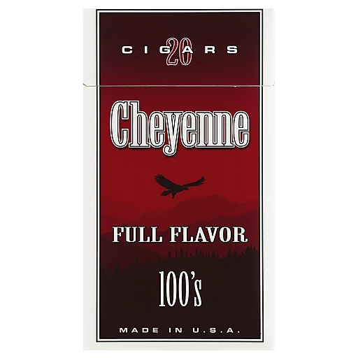 Cheyenne Cigars, Full Flavor, 100's, Box