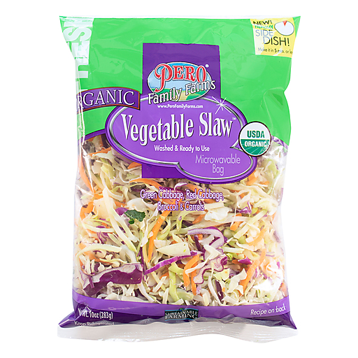 Pero Family Farms Vegetable Slaw, Organic 10 Oz