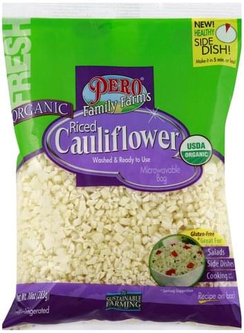 Pero Family Farms Organic Cauliflower Rice 10.00 Oz