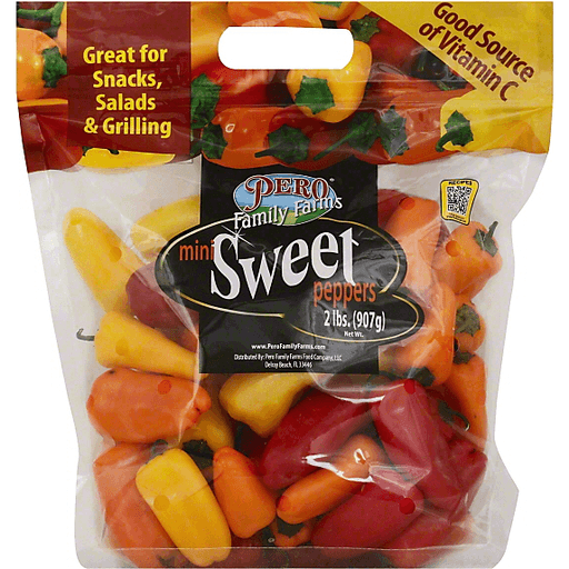 Pero Mini Sweet Peppers - 2lb