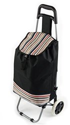 ATHome TB100-K Shopping Foldable Push Or Pull Trolley Dolly Cart
