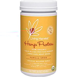 , (Living Harvest) Vanilla Spice Hemp Protein 1 LB