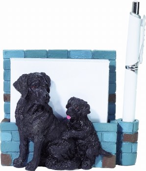 E & S Pet Note Holder Labrador