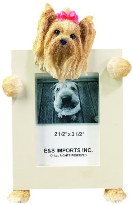 Yorkshire Terrier Longhair 2.5'' X 3.5'' Photo Frame