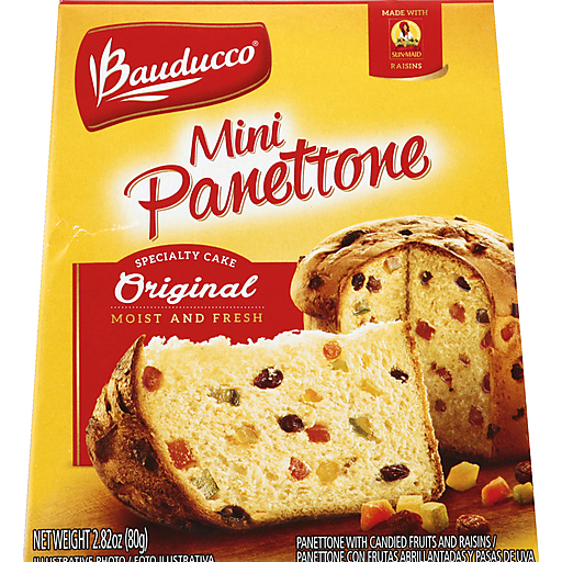 Bauducco Panettone, Mini, Original 2.82 Oz
