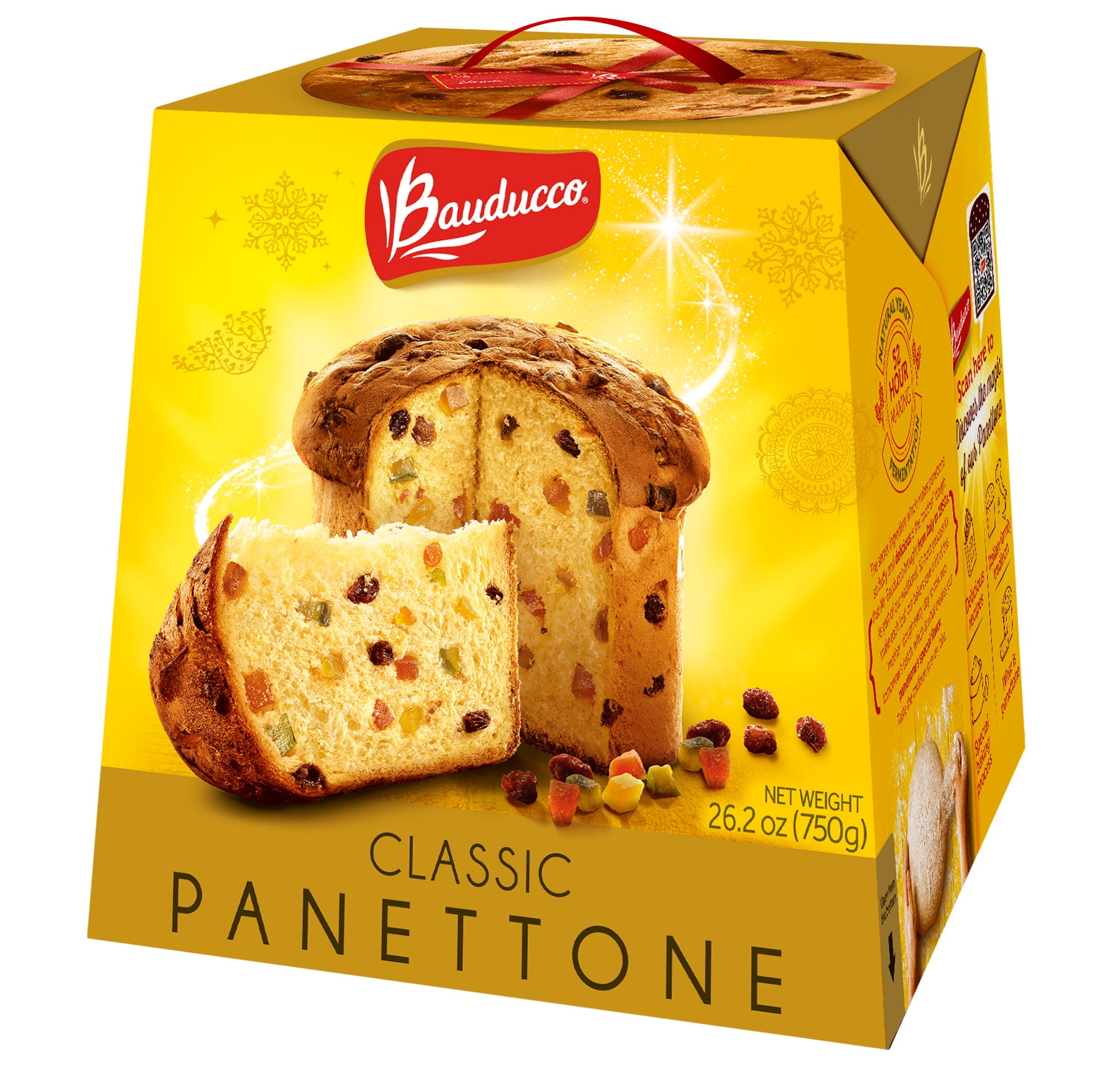 Bauducco Panettone, Original, With Candied Fruits And Raisins