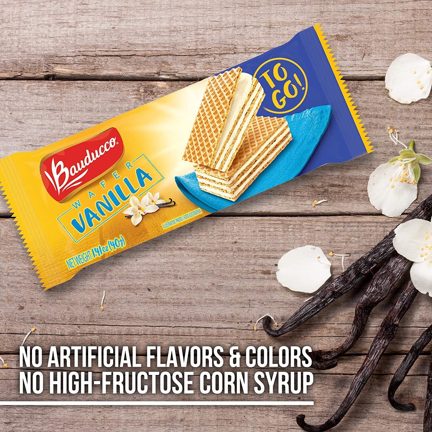 Bauducco Wafer, Vanilla 1.41 Oz