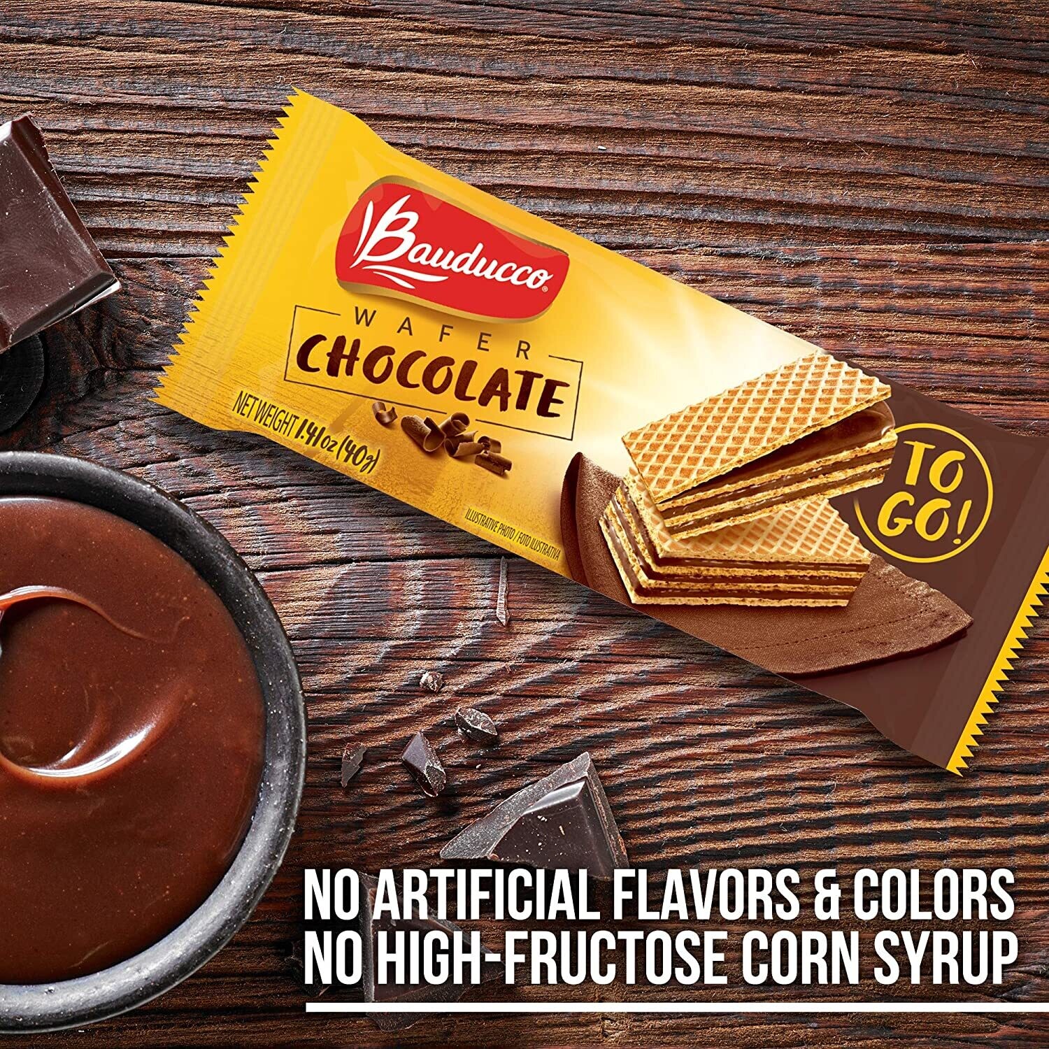 Bauducco Wafer, Chocolate