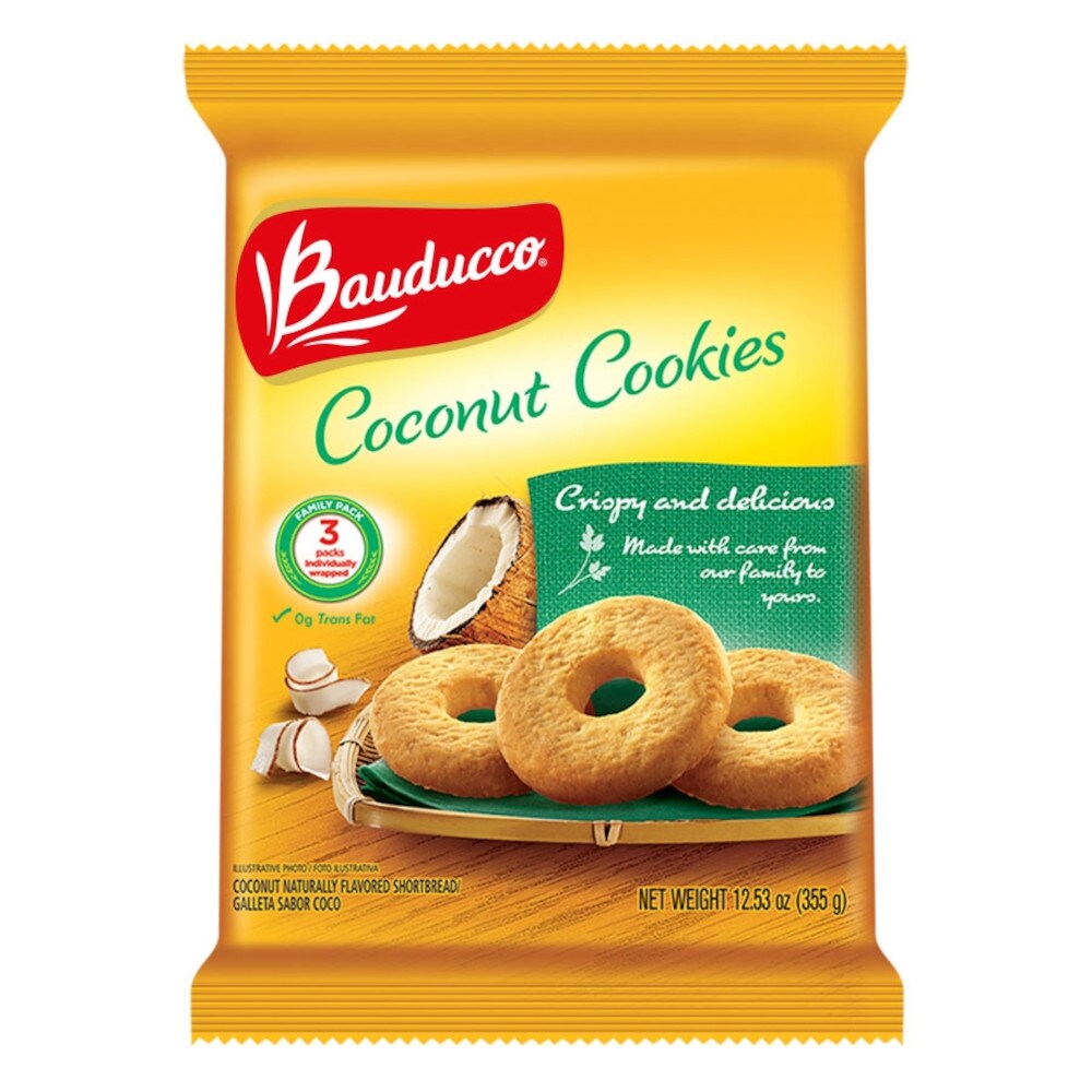 Bauducco Baud Coconut Cookies
