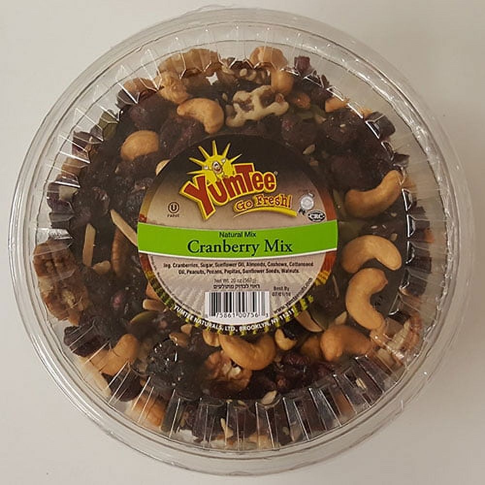 YumTee Natural Mix Cranberry Mix, 20 Oz