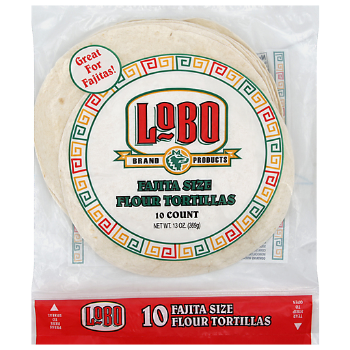 Lobo Tortilla Flour Fajita