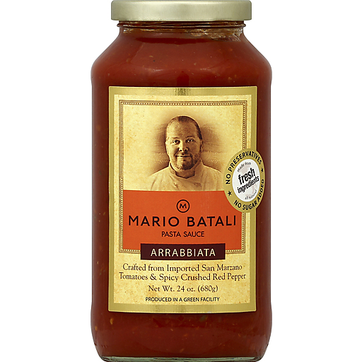 Mario Batali Pasta Sauce, Arrabbiata 24 Oz