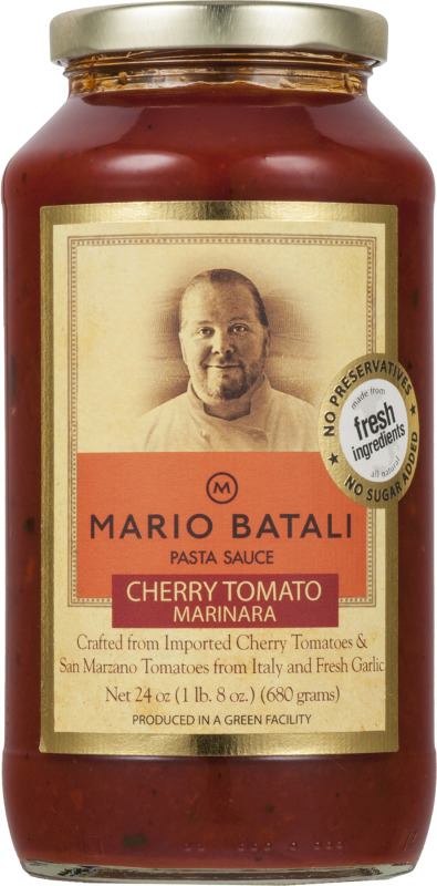 Mario Batali Pasta Sauce, Cherry Tomato Marinara 24 Oz