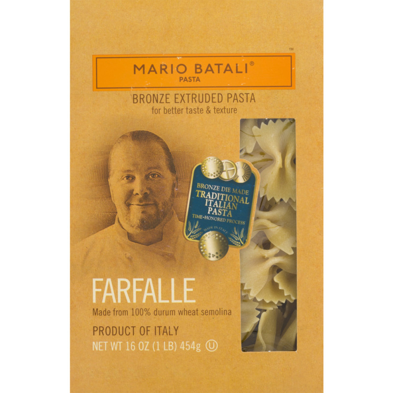 Mario Batali Farfalle Bronze Extruded Pasta