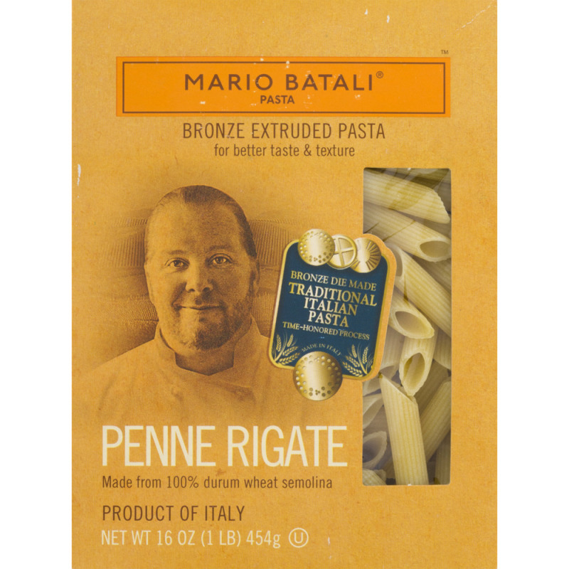 Mario Batali Pasta, Penne Rigate 16 Oz