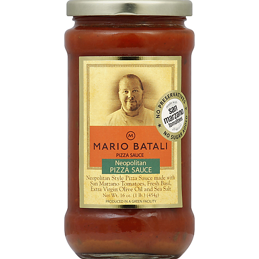 Mario Batali Pizza Sauce, Neopolitan 16 Oz