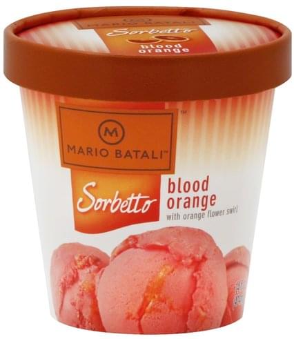 Mario Batali Blood Orange Sorbet 14.00 Oz