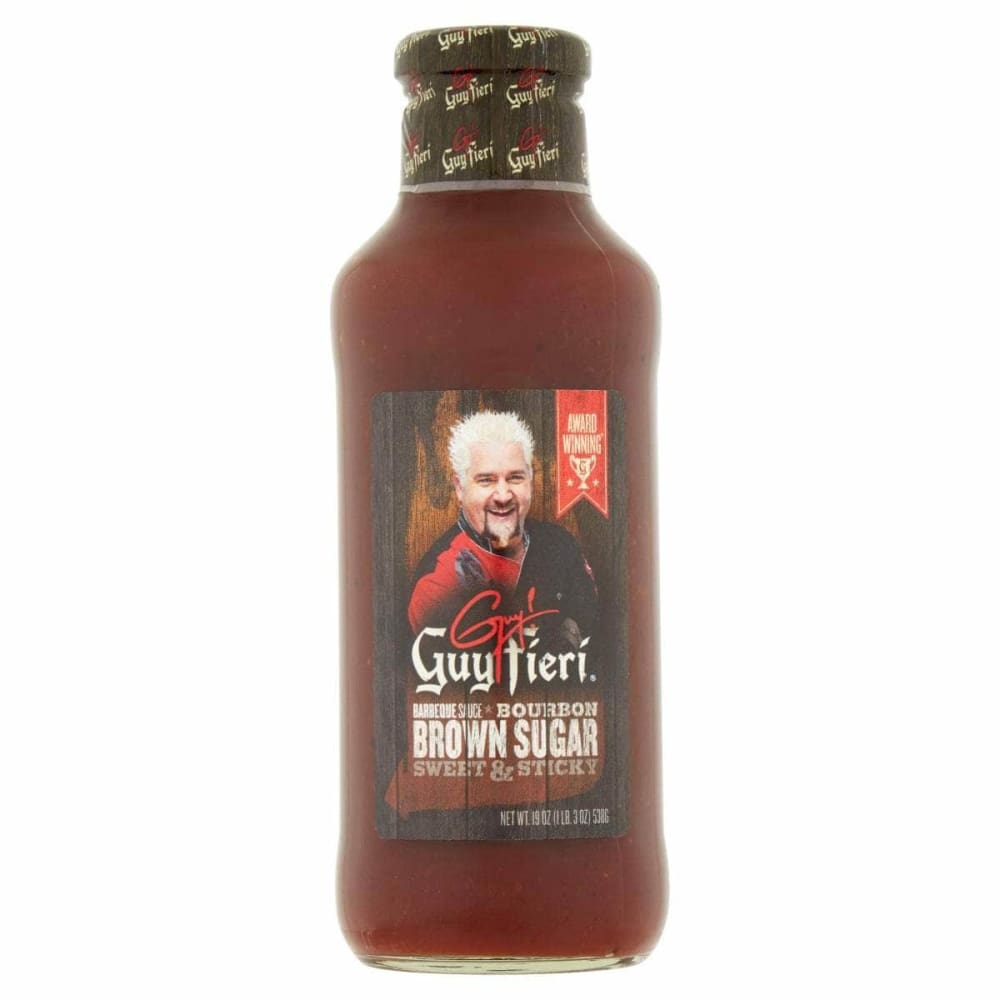 Guy Fieri Barbecue Sauce, Bourbon Brown Sugar 19 Oz