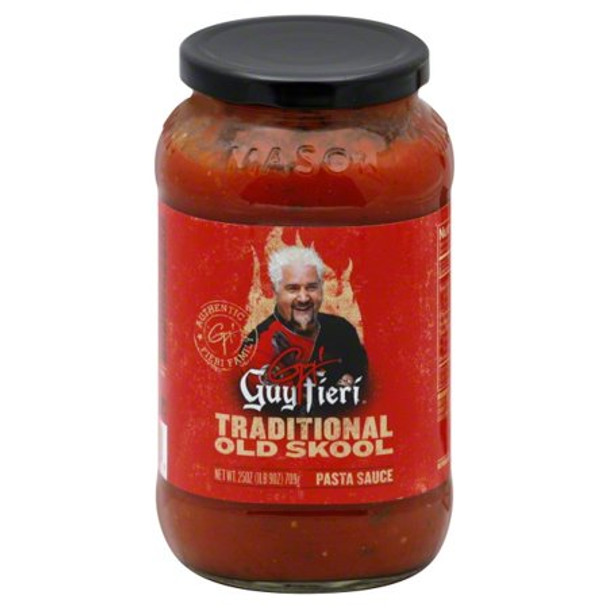 Guy Fieri Pasta Sauce, Traditional Old Skool 25 Oz