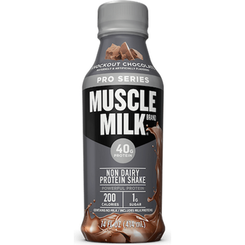 Muscle Milk Pro Series Non Dairy Protein Shake Knockout Chocolate