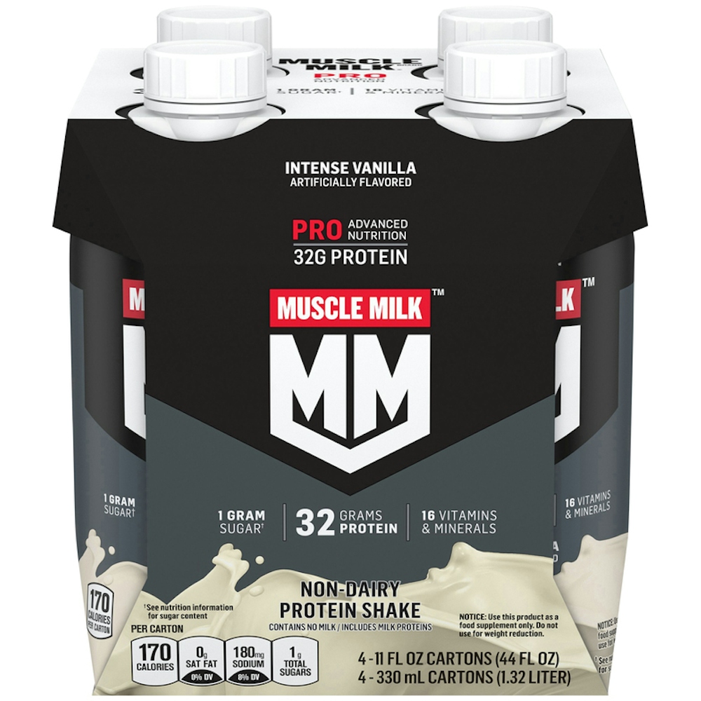 Muscle Milk Pro Series Protein Shake, Intense Vanilla, 11 Fl Oz