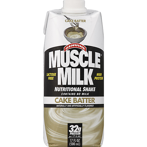 Muscle Milk Cake Batter