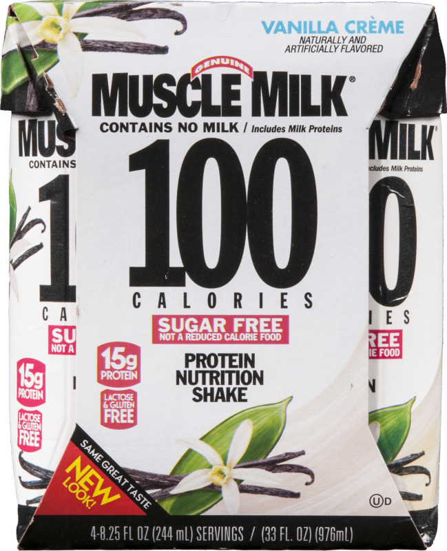 Muscle Milk Protein Nutrition Shake, Sugar Free, Vanilla Creme