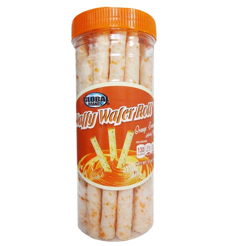 Global Brands Gb Wafer Roll Orange