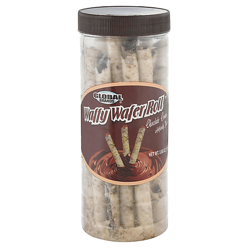 Global Brands Gb Wafer Rolls Choc