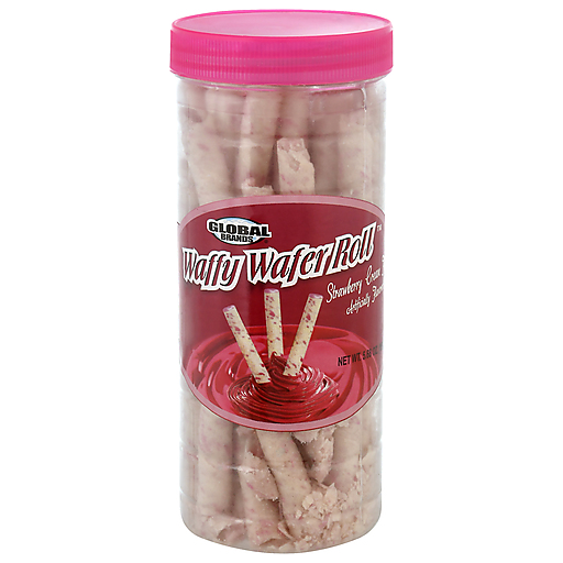Global Brands Gb Wafer Roll Stwbry