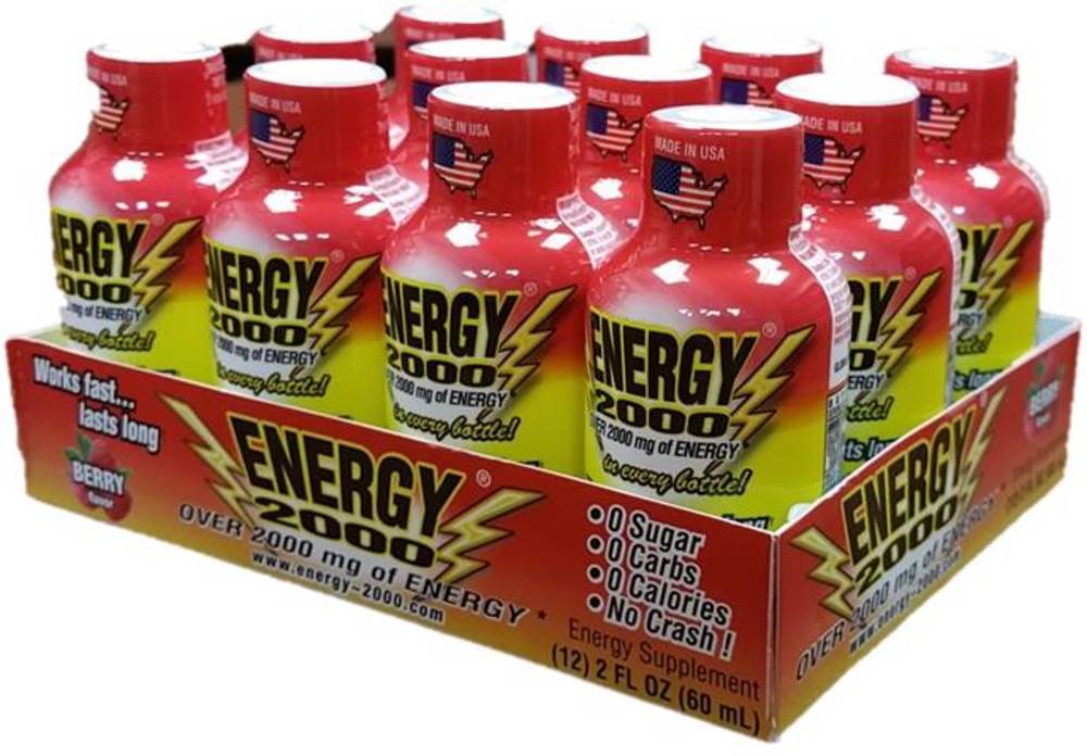 Global Brands Energy 2000 Berry Shot