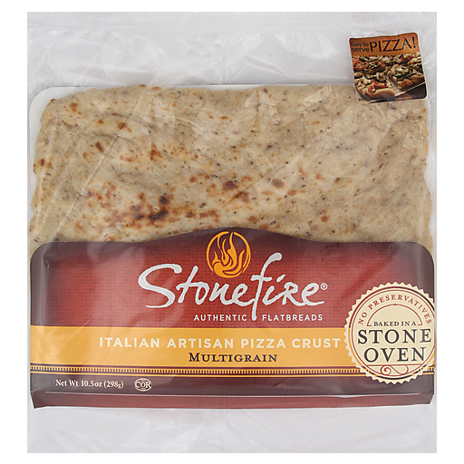 Stonefire International Fabulous Flats Multigrain Stone-Baked Pizza Crust
