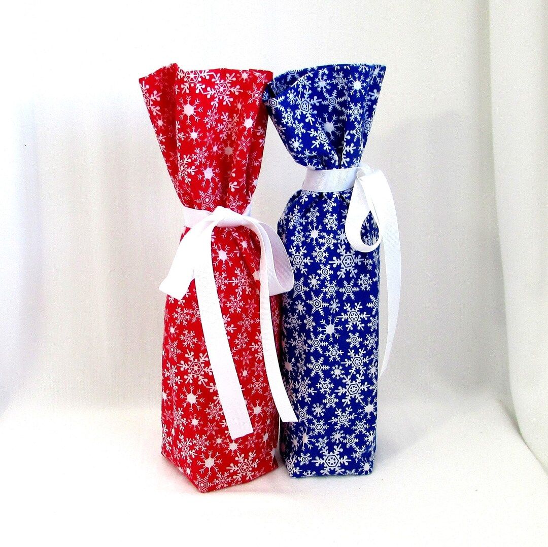 Cakewalk Frosty Forest Wine Gift Bag