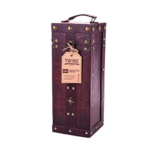 Twine Treasure Chest Wine Box