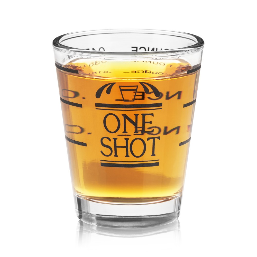 True Shot Glass, Measured, Bullseye