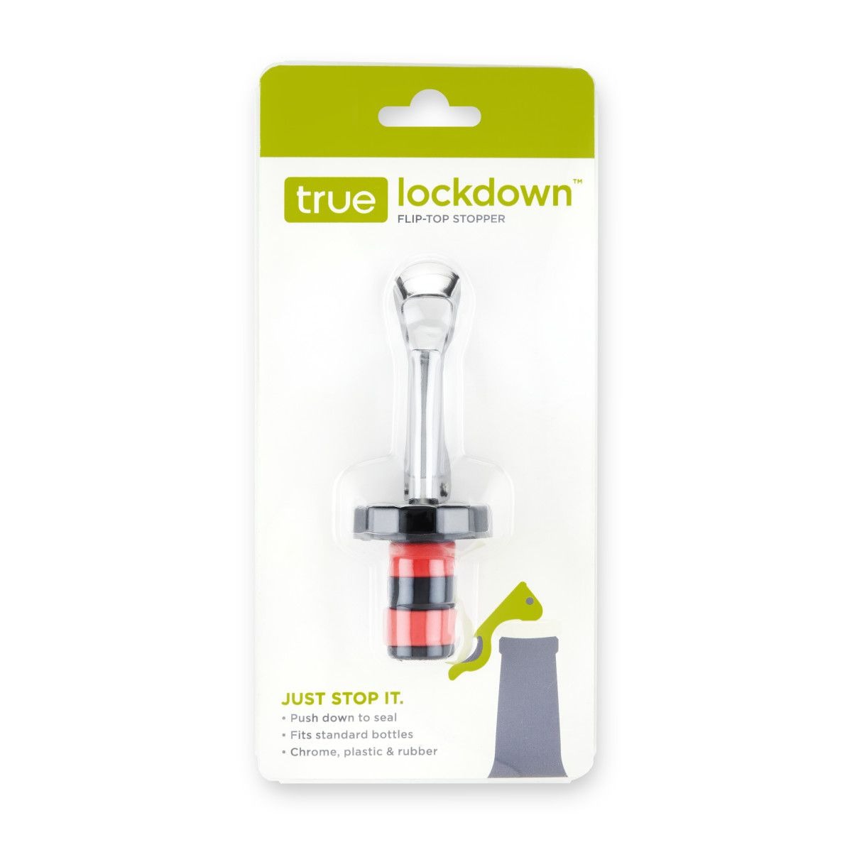 True Bottle Stopper Flip Top