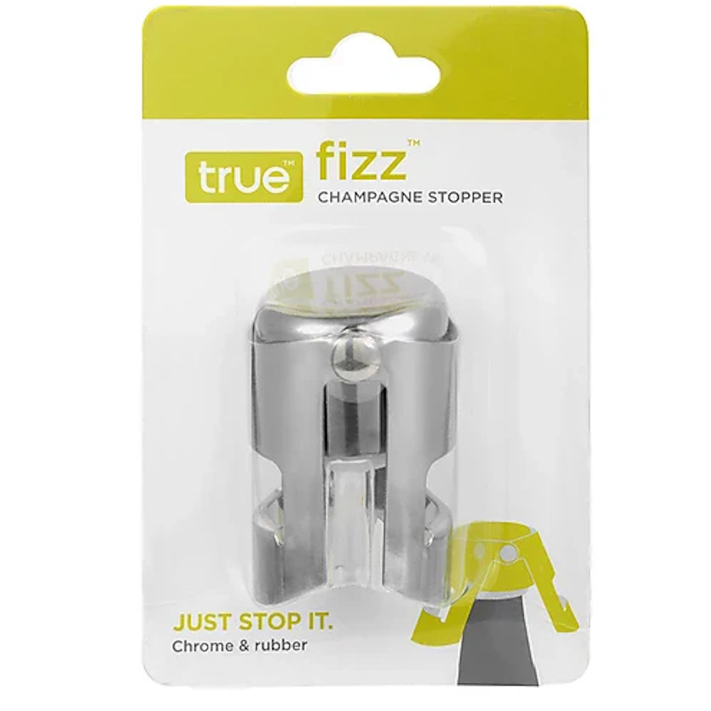 True Fizz Chrome Champagne Stopper