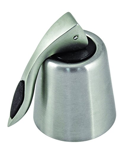 True By Fabrications Sleek Zinc Alloy Brushed Finish Air-Seal Wine Bottle