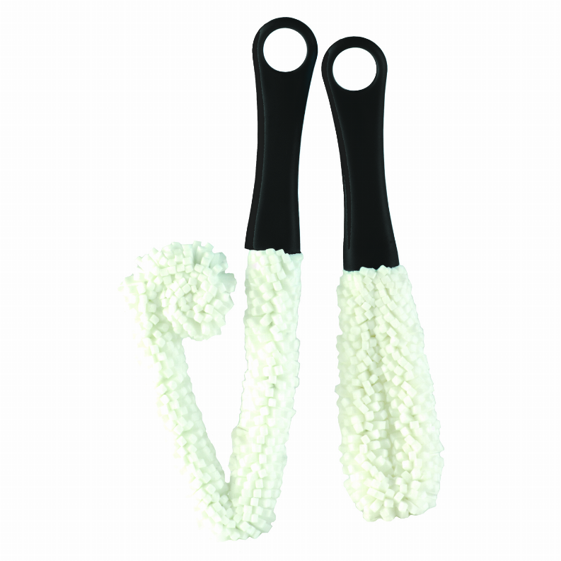 True Brands Cleanse Reusable Glassware Brushes