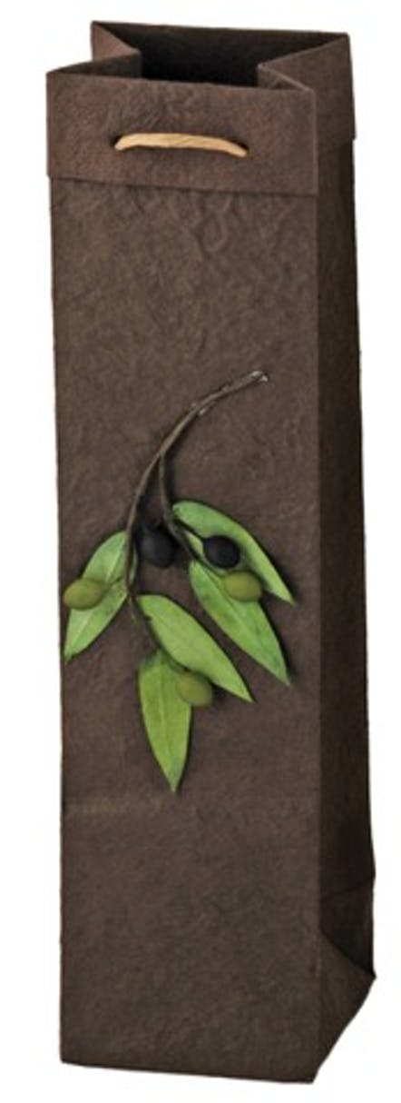 True Assorted Olive Branch Wine Bag