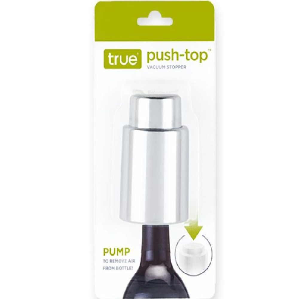 True Push Top Vacuum Bottle Sealer
