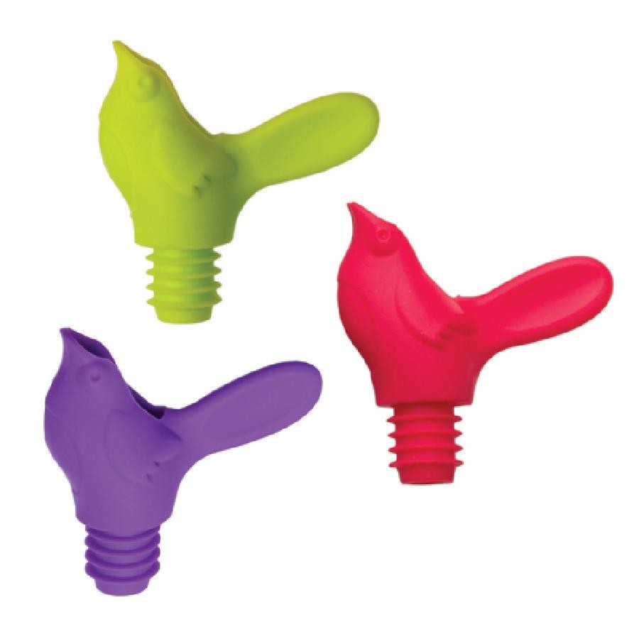 True Fabrications Chirpie Silicone Wine Pourers