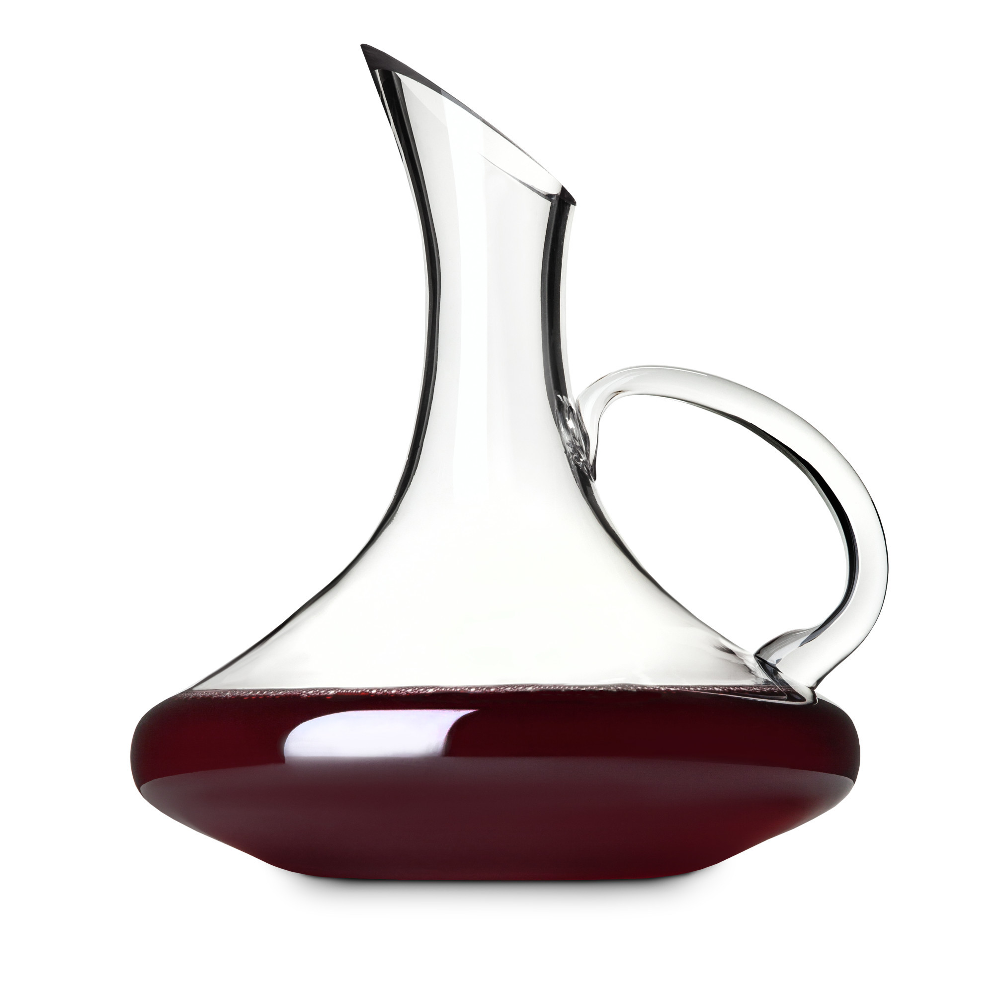 True Capuli Traditional Handled Wine Decanter 52oz
