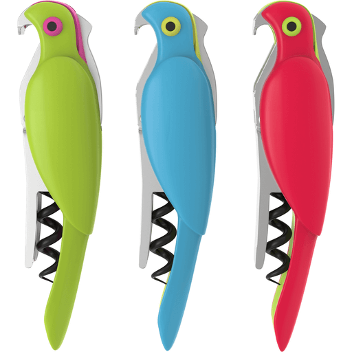 Truezoo Assorted Corkatoo Double-Hinged Corkscrew